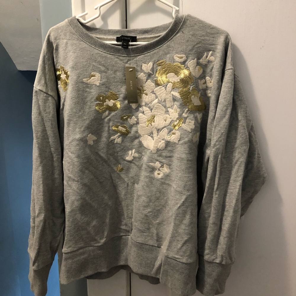 J crew brand new sweatshirt with tags